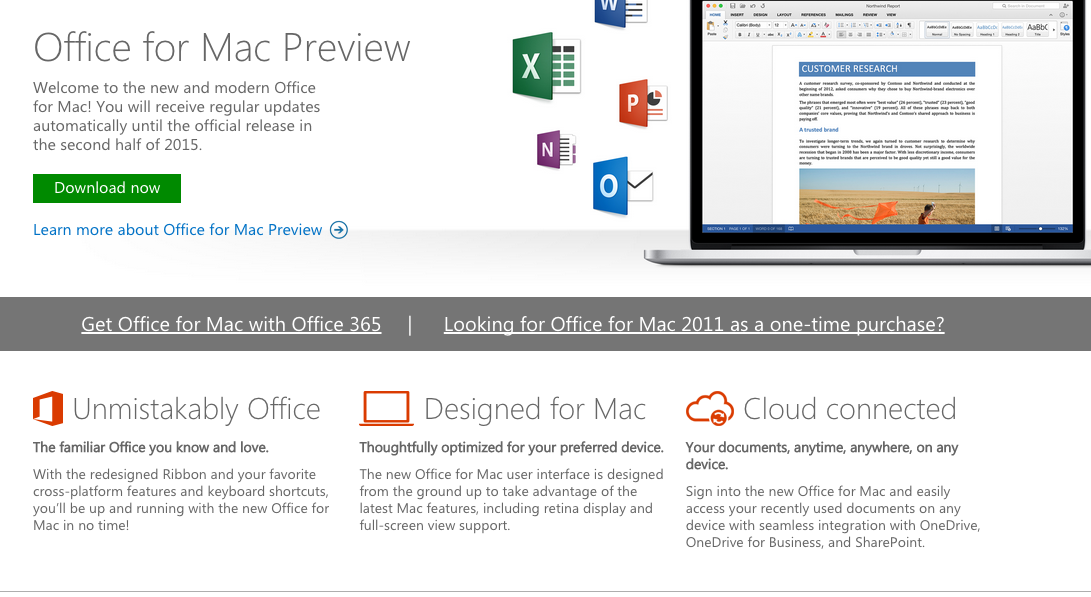 microsoft office 16 not optimized for mac