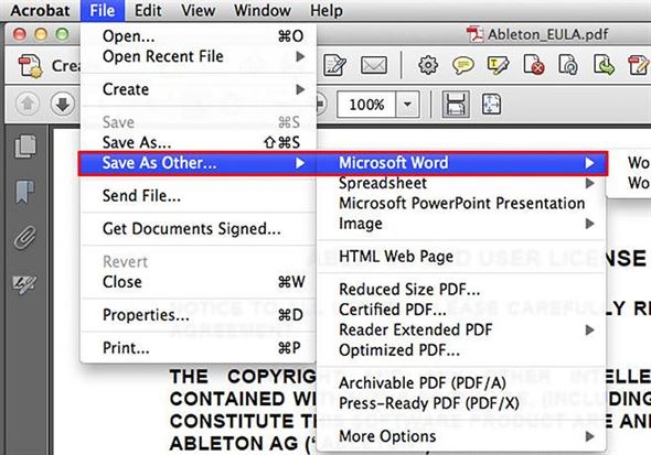 free pdf to word converter for mac online